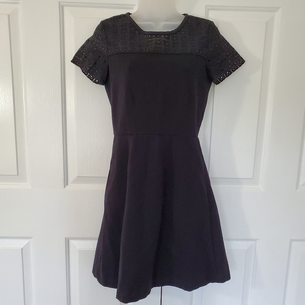 Jcrew Crew Black Dress Size 2